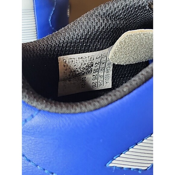 Adidas Goletto VIII FGJ Soccer Cleats Blue/ White Shoes Kids Size 5 GW6162 - Picture 4 of 10